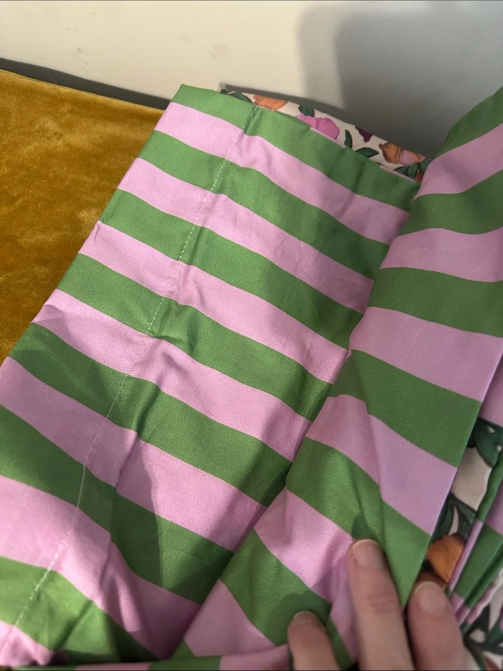 NWOT Maeve Organic Cotton sateen King Duvet Cover
